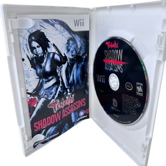 Tenchu: Shadow Assassins (Nintendo Wii 2009) Martial Arts Ubisoft Video Game CIB - Picture 3 of 5